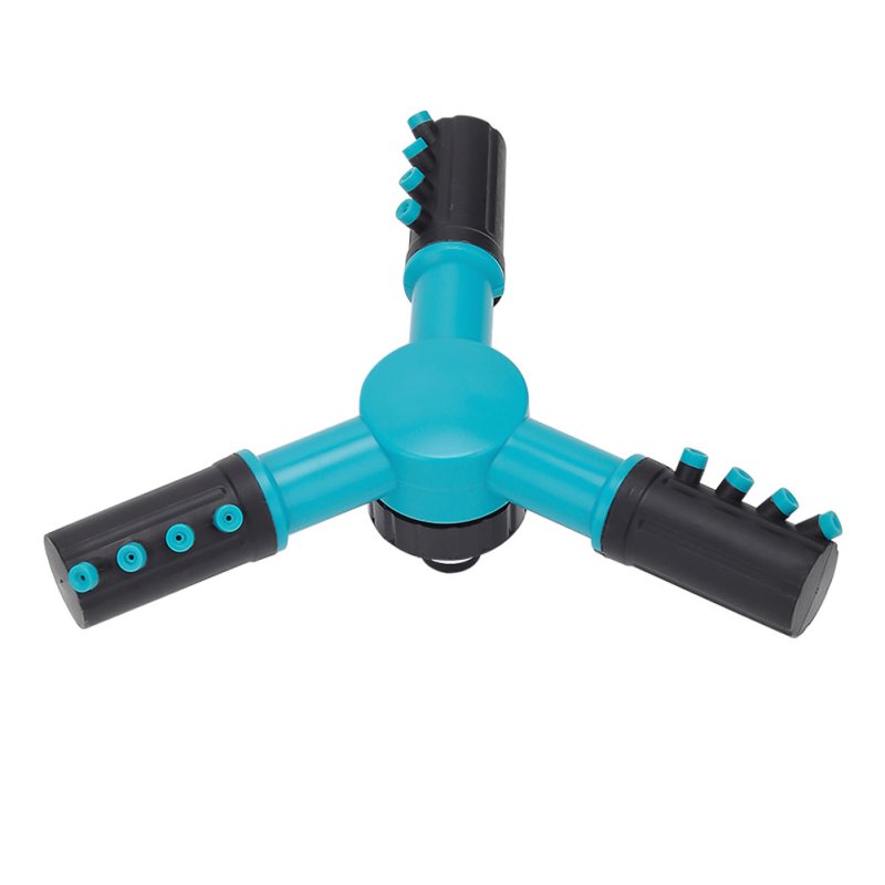 Living and Home 360 Degree 3 Arm Rotating Garden Sprinkler