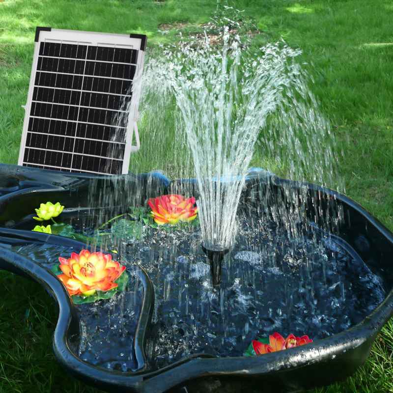 Living and Home 10W Solar Fountain Pump