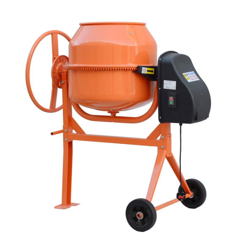 Living and Home 120L Electric Portable Cement Concrete Mixer with Wheels