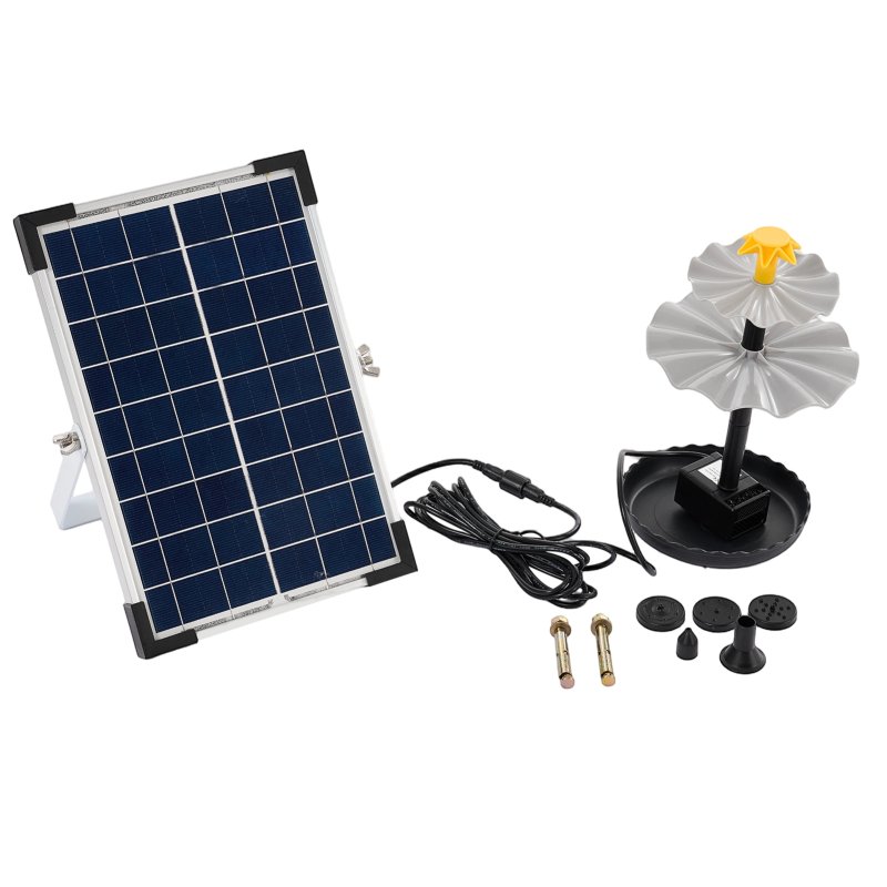 Living and Home 6W Solar Fountain Pump