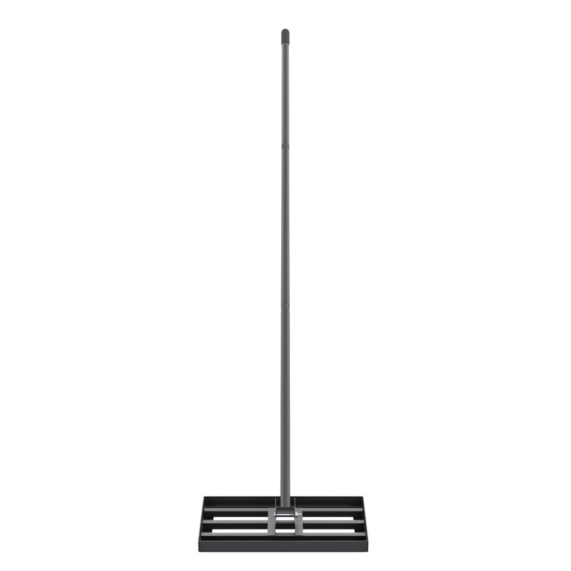Living and Home Lawn Levelling Rake with 198cm Stainless Steel Handle