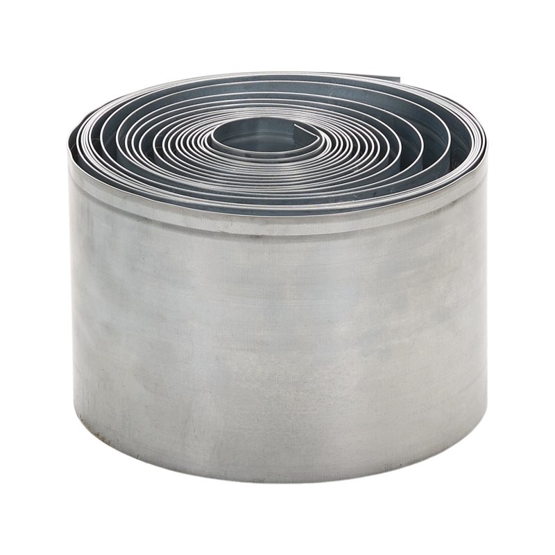 Living and Home 10m L x 14cm H Metal Garden Edging, Silver