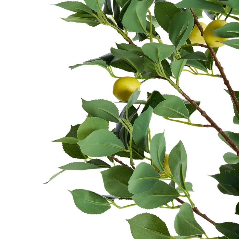 Living and Home 158cm Artificial Lemon Tree Potted Plant Home Decoration