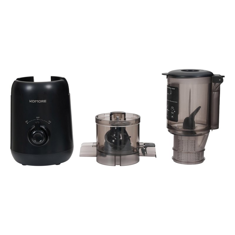 Living and Home 200W Cold Press Juicer Slow Masticating Machine