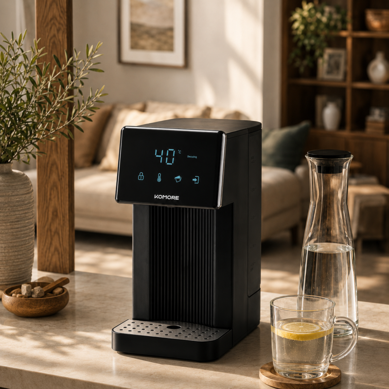 Living and Home 4L Countertop Instant Hot Water Dispenser with Filter
