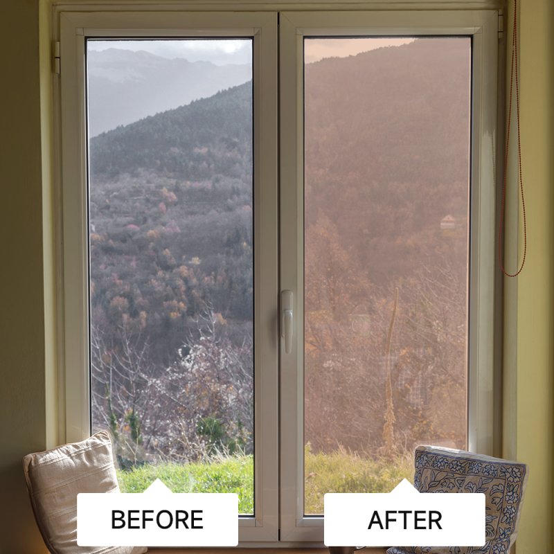 Living and Home One Way Window Privacy Film for Sun Blocker 76cm x 200cm