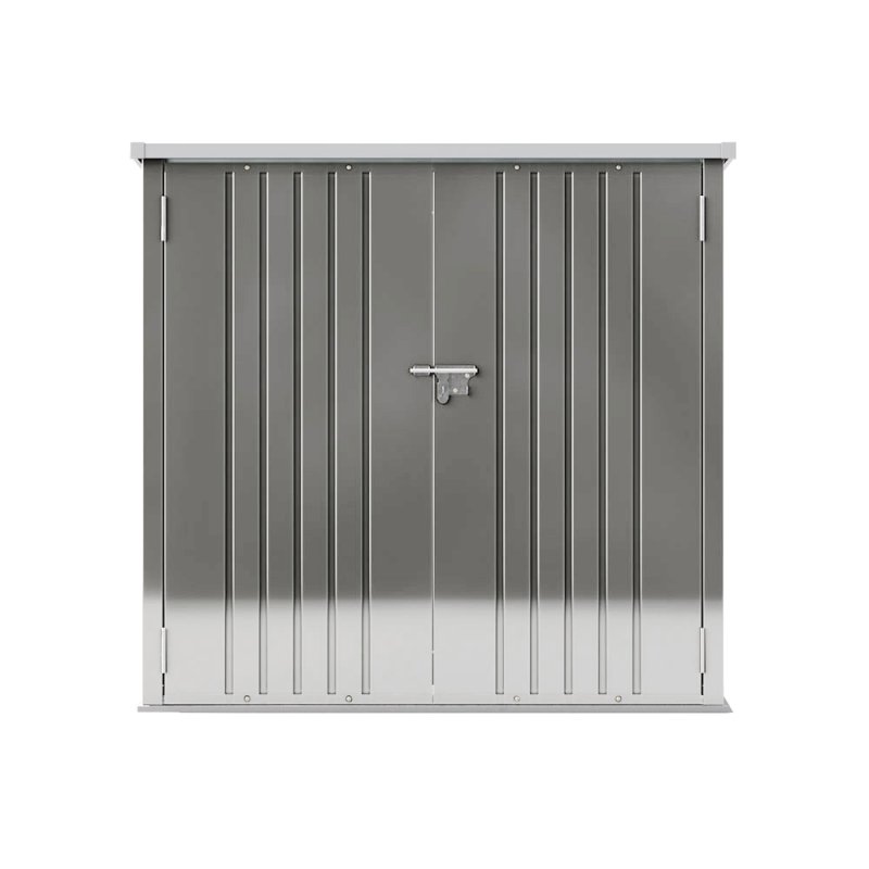 Living and Home 4.6x2.9ft Garden Metal Tool Shed Outdoor Patio Storage House