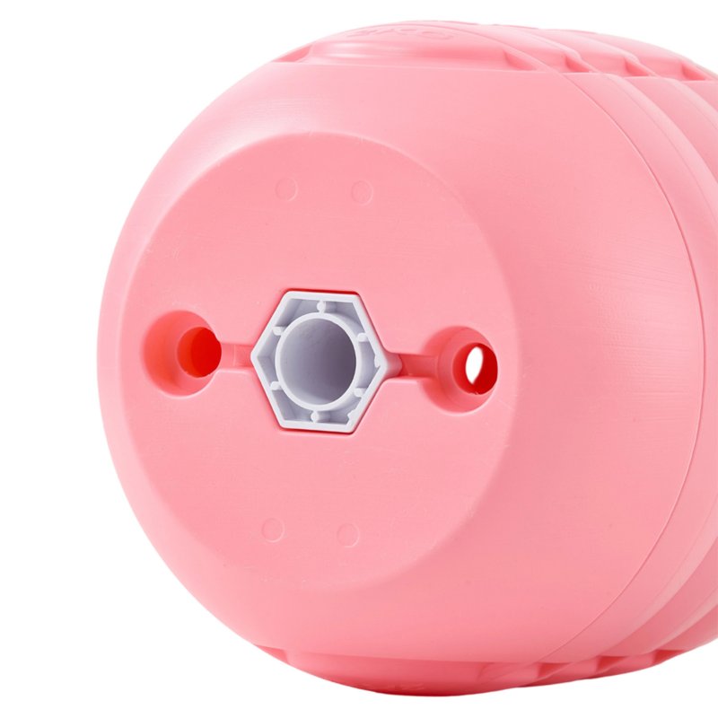 Living and Home Adjustable Water-Filled Kettlebell, 2-10kg Weight with Ergonomic Grip, Pink