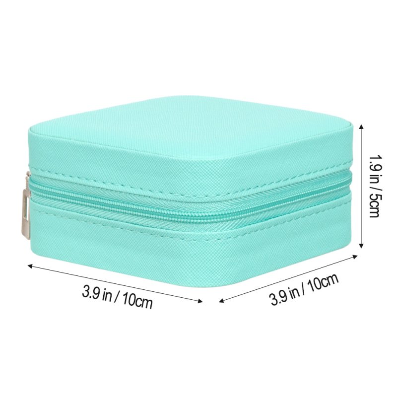 Portable PU Leather Travel Jewellery Box