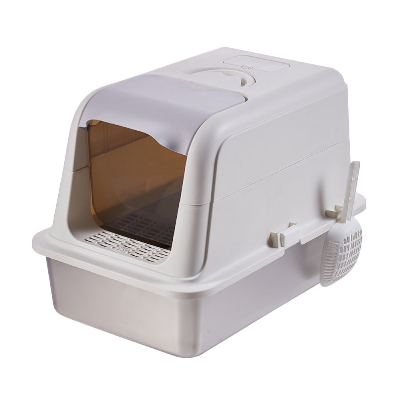 Enclosed Cat Litter Box, 40.6cm W x 60.6 cm D x 42cm H