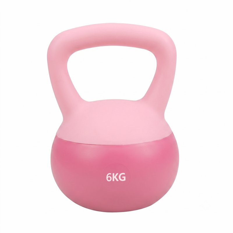 6kg Strength Training Soft Kettlebell with Non-Slip Handle