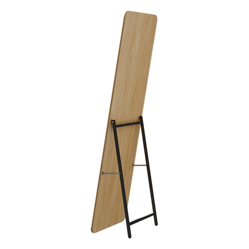 Rectangular Wood Framed Full Length Mirror, 160cm W x 50cm D