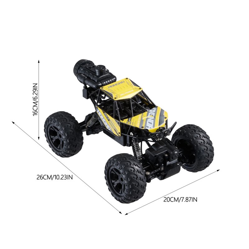 4WD 2.4GHz Off Road Remote Control Car Toy for Kids