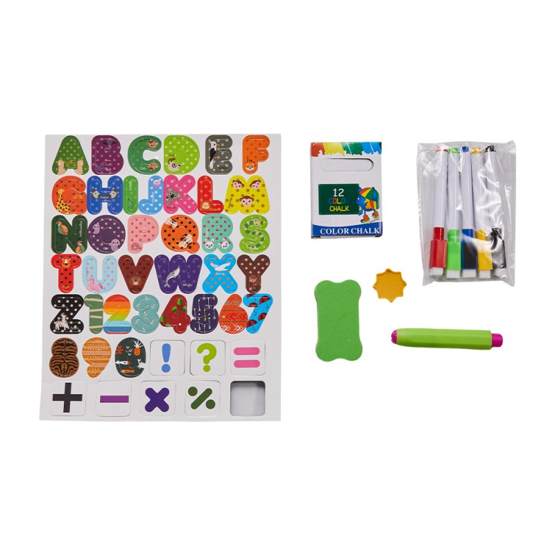 Double-Sided Magnetic Drawing Board Easel for Kids