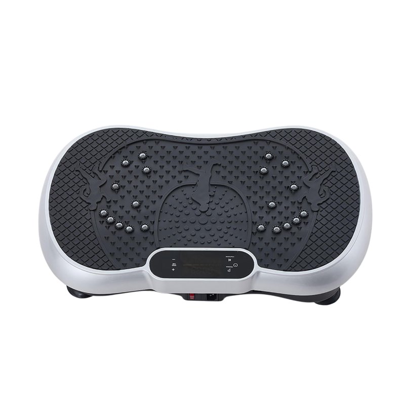 Vibration Plate Exercise Machine with Resistance Bands
