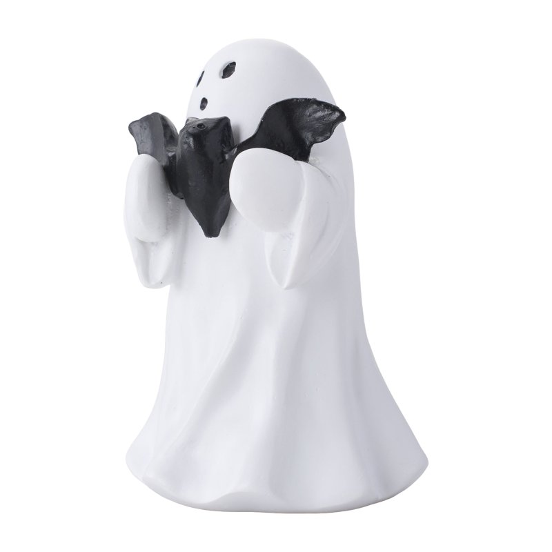 Living and Home Halloween Ghost Hugging Bat Figurine