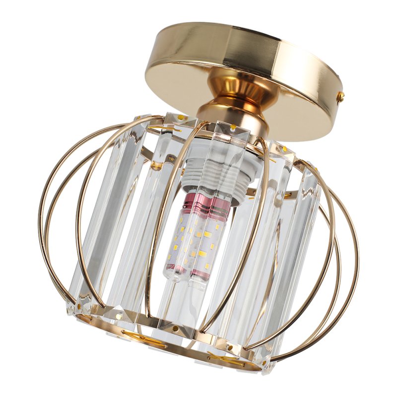 Metal Lantern Shape 1-Light Pendant Light