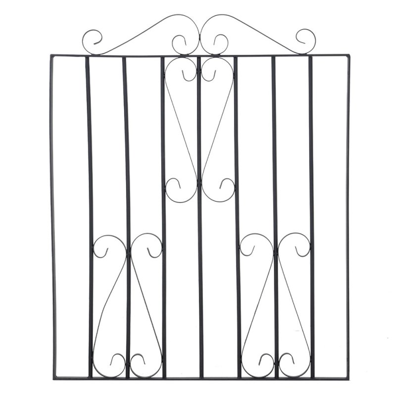 3ft Modern Metal Garden Gate Fence Gate Black with Fittings Bolt Heavy Duty