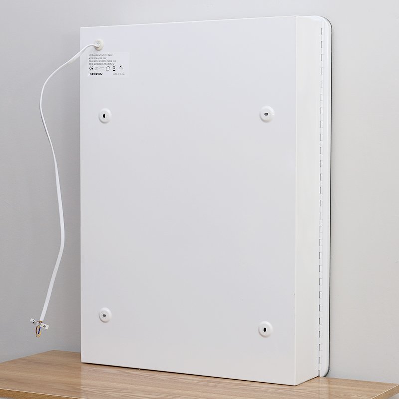Rectangle Wall Mounted LED Mirror Cabinet