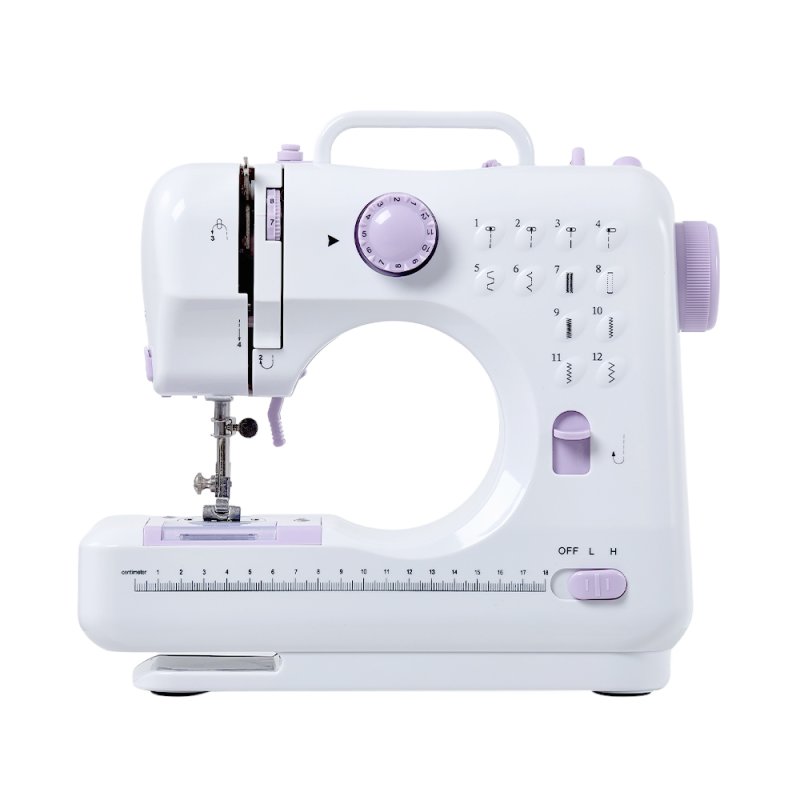 Living and Home Portable Mini Sewing Machine with 12 Stitches
