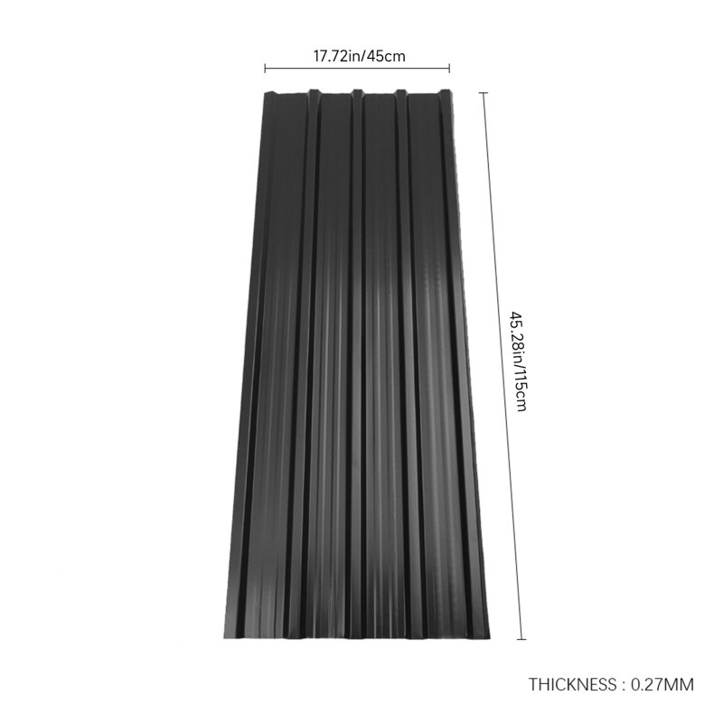 Living and Home 12pcs Steel Corrugated Roofing Sheets