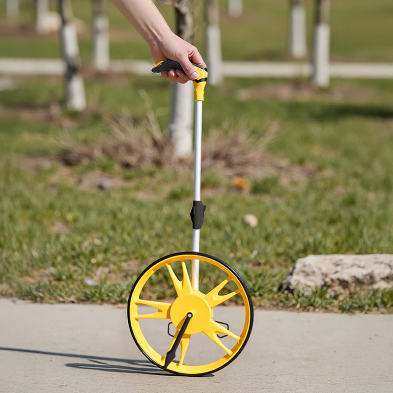 Living and Home 31.3cm Dia Digital Rolling Measuring Wheel