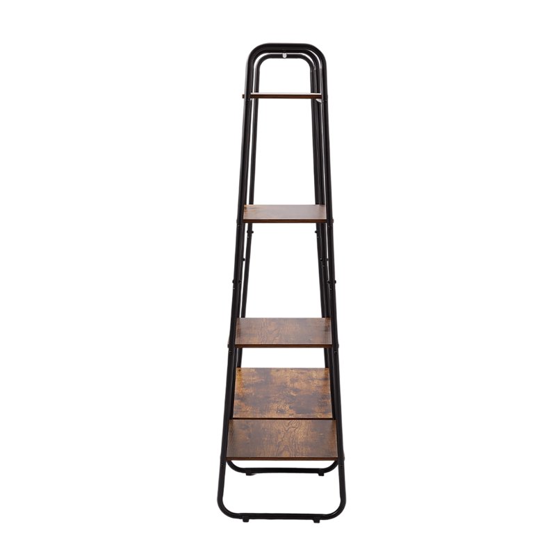 Living and Home Freestanding Clothes Rack with Shelves
