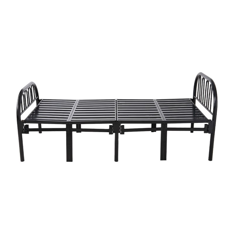 Living and Home 194x89cm Metal Folding Bed Frame