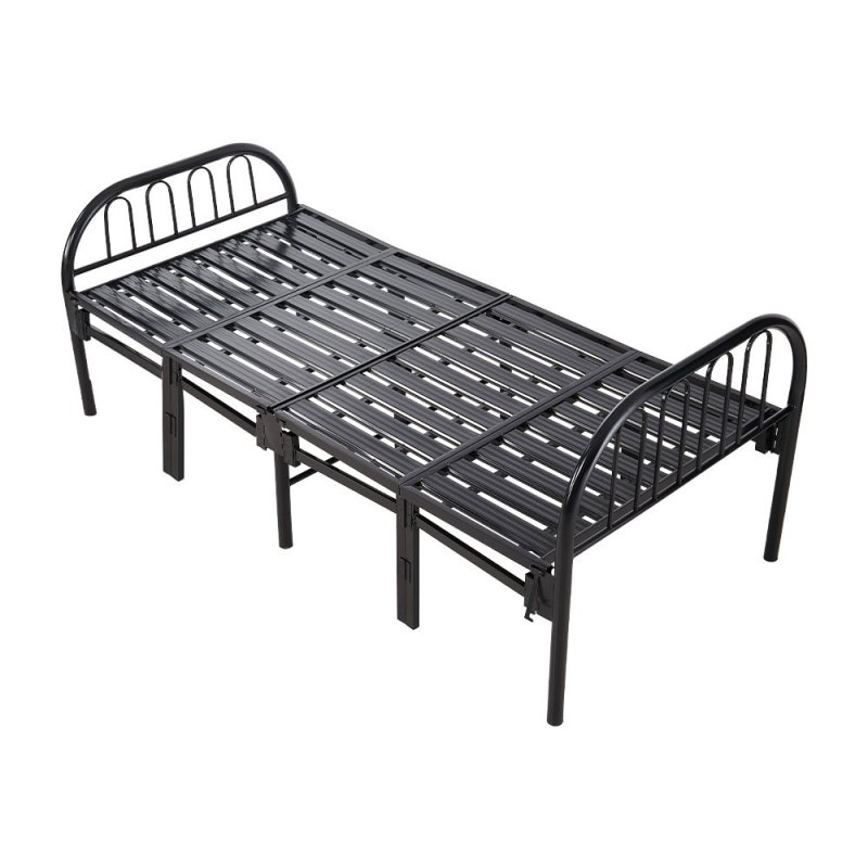 Living and Home 194x89cm Metal Folding Bed Frame