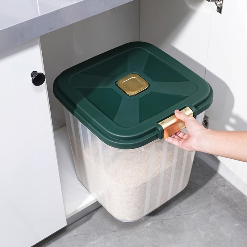 Large Capacity Food Storage Container with Wheels