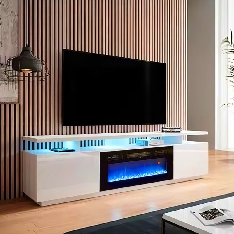 Electric Fireplace TV Stand with Remote Control