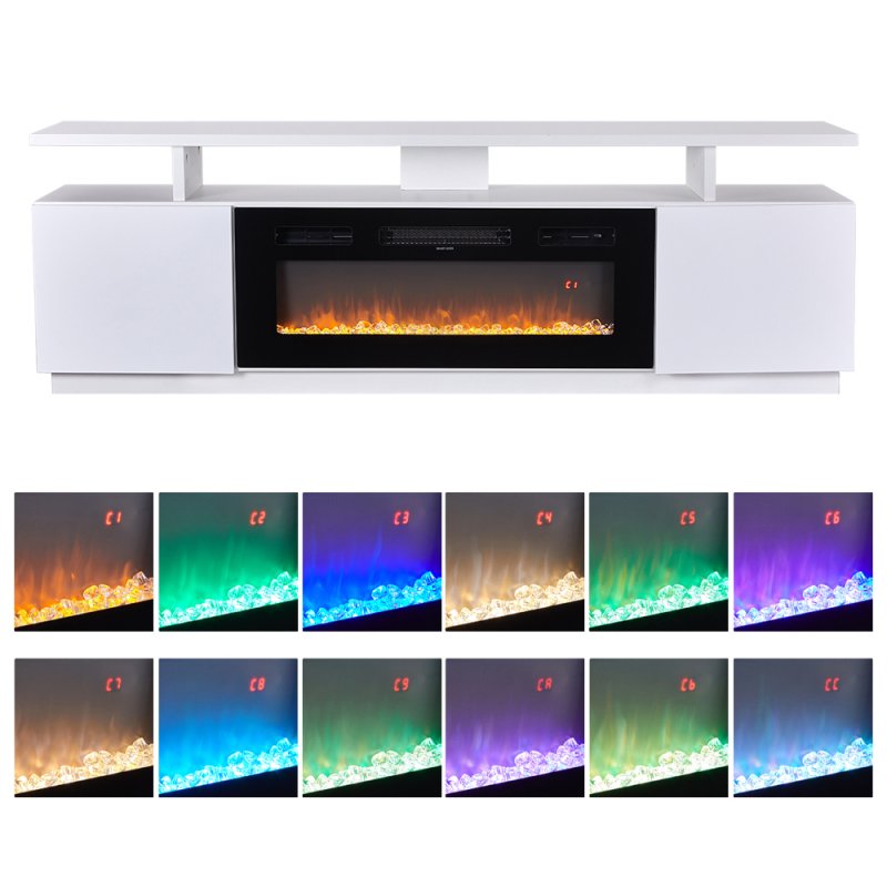 Electric Fireplace TV Stand with Remote Control