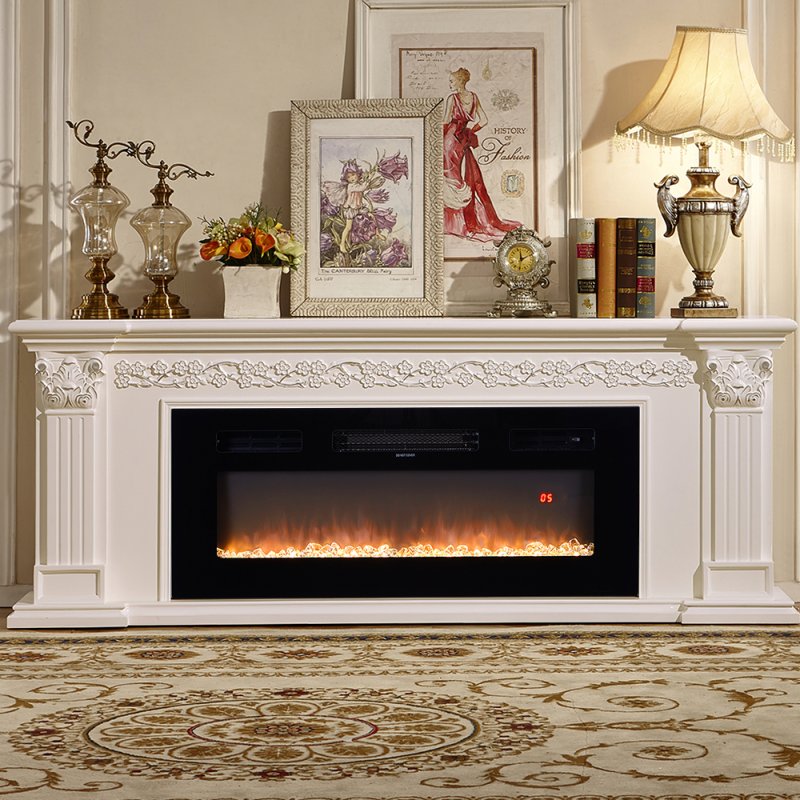 Electric Fireplace with Remote Control