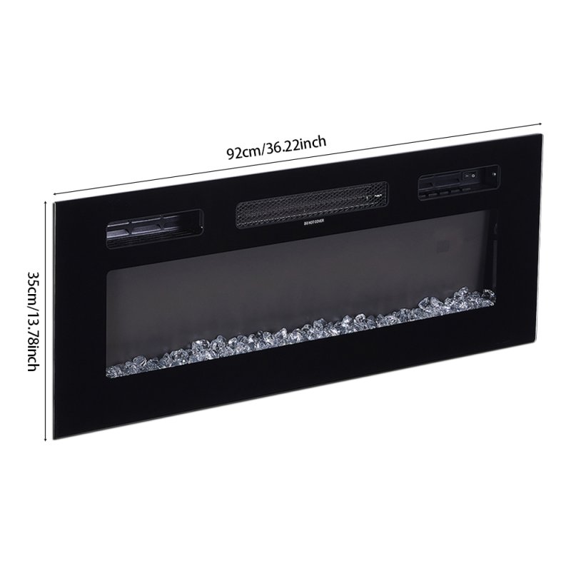 Electric Fireplace with Remote Control