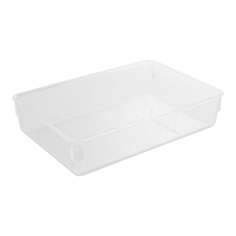 28-Piece Transparent Desktop Organisers