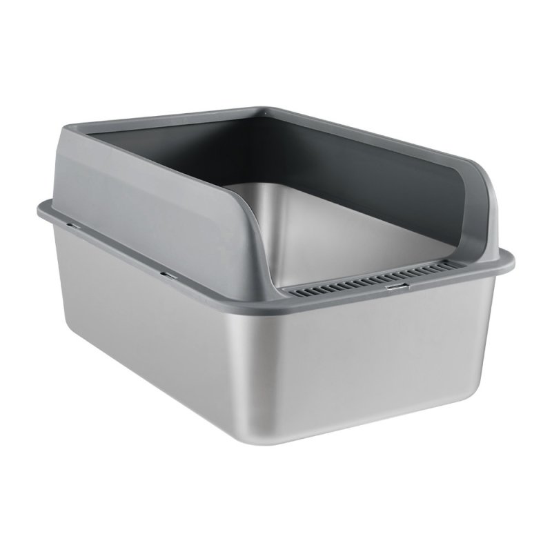 Semi-Closed Anti-Splash Cat Litter Box Pet Toilet
