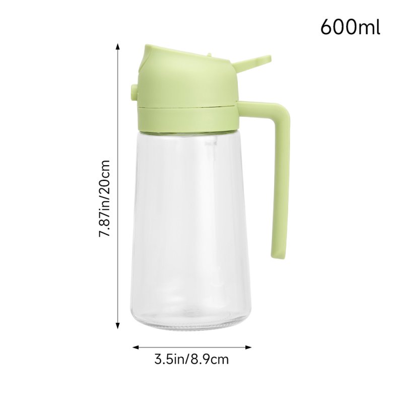 2-in-1 Premium Glass Oil Sprayer & Dispenser