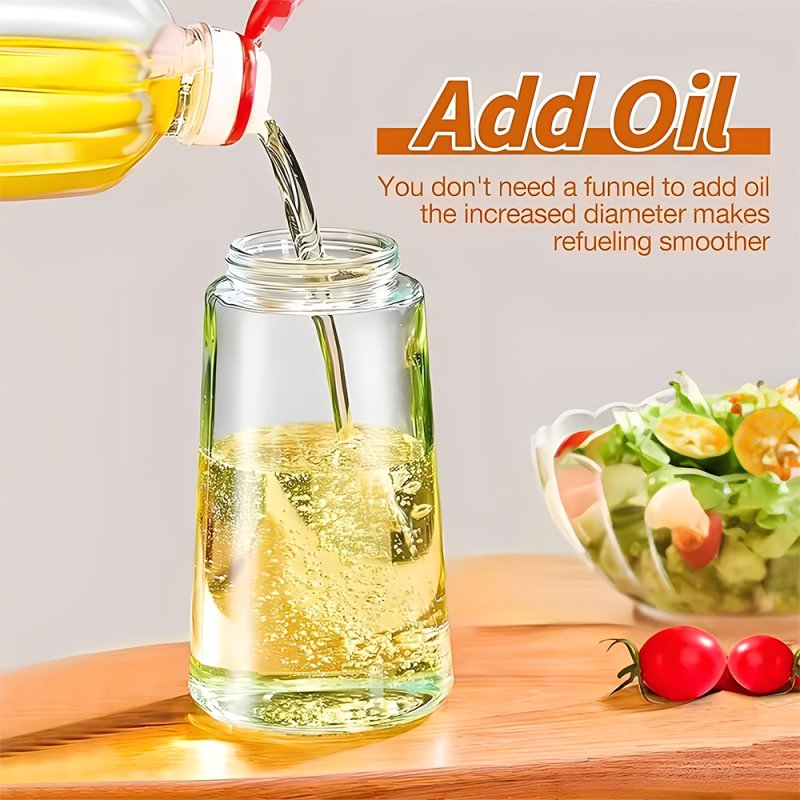 2-in-1 Premium Glass Oil Sprayer & Dispenser