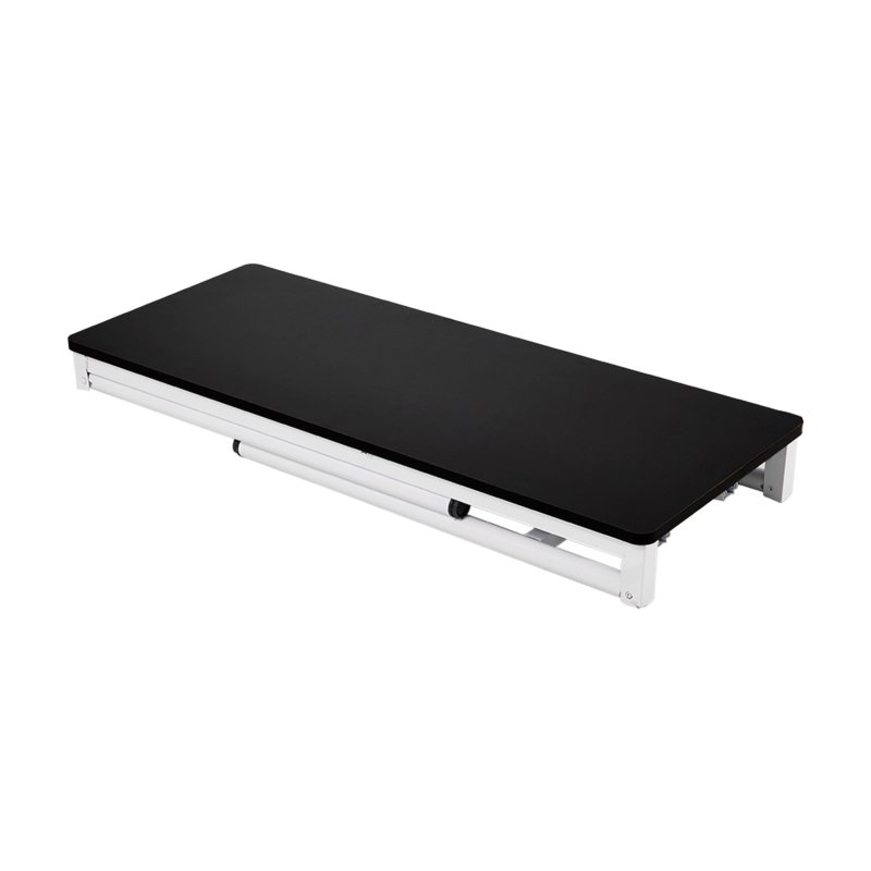Living and Home Folding Office Desk Foldable Writing Table-Black, 100x40cm