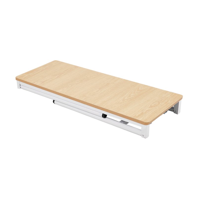 Living and Home Folding Office Desk Foldable Writing Table-Wood Color, 100x40cm