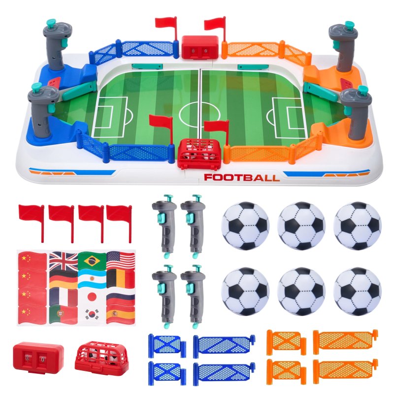 Living and Home Tabletop Football Game with 6 balls for Children