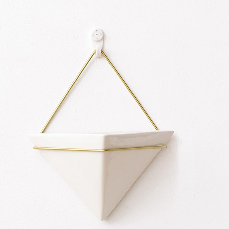 1-Piece Wall Hanging Geometric Decorative Planter for Succulents