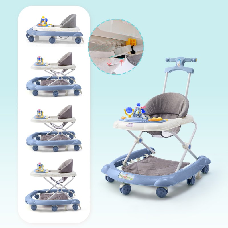 Living and Home Foldable & Adjustable Baby Walker