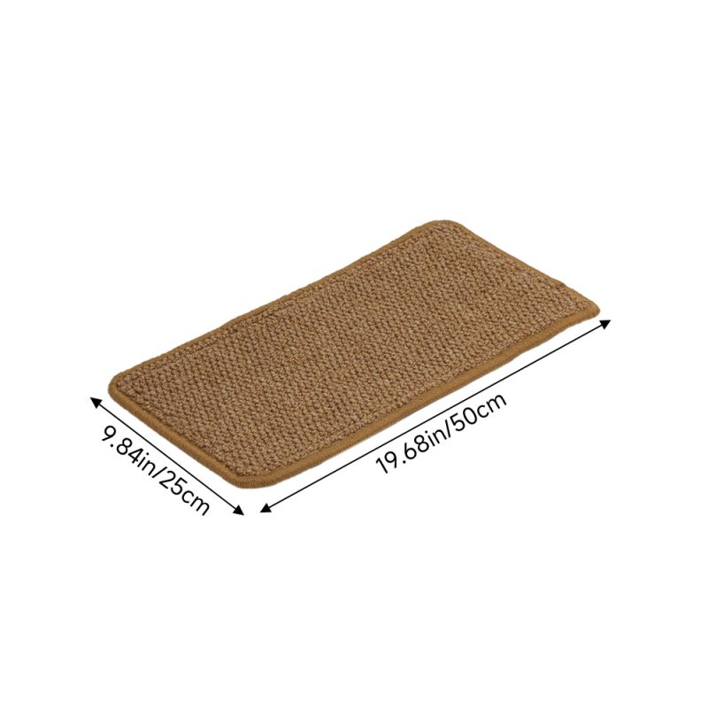 Brown XS Non-Slip Pseudo-Sisal Cat Floor Scratching Pad