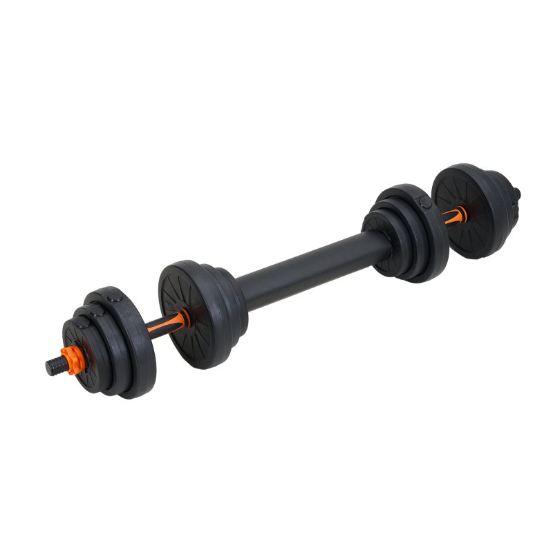 Adjustable 2-in-1 Dumbbell & Barbell Set