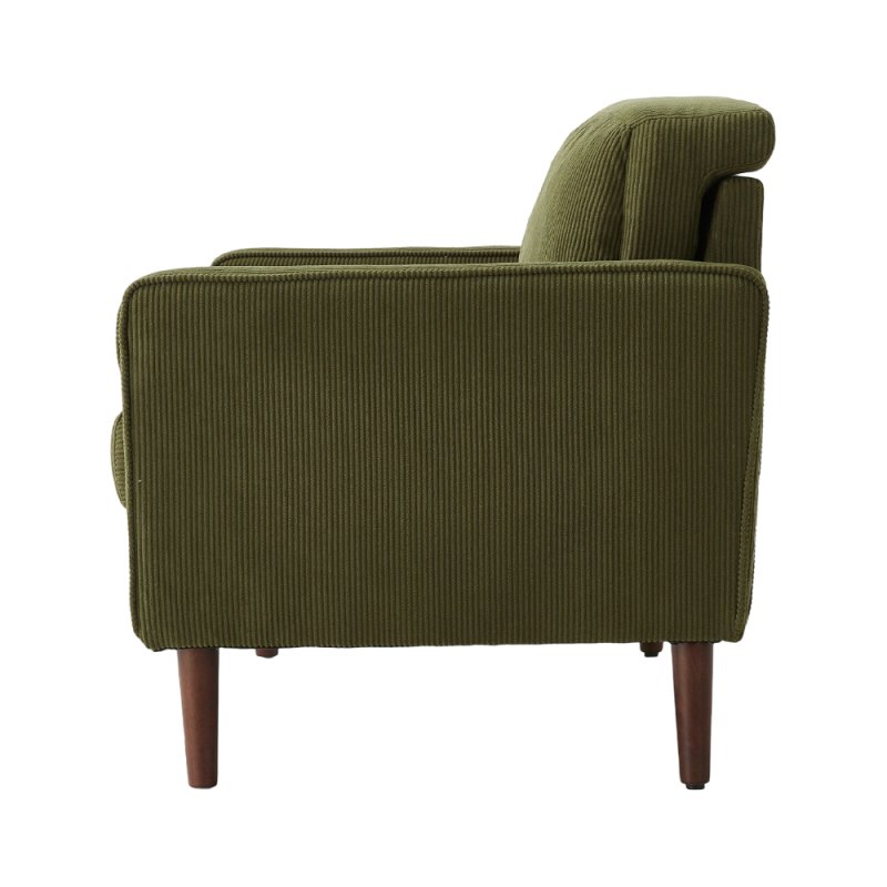 Upholstered Single Sofa Armchair