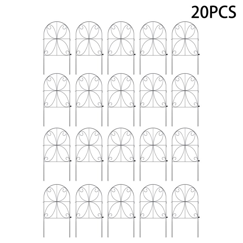20Pcs Decorative Garden Fence Panels