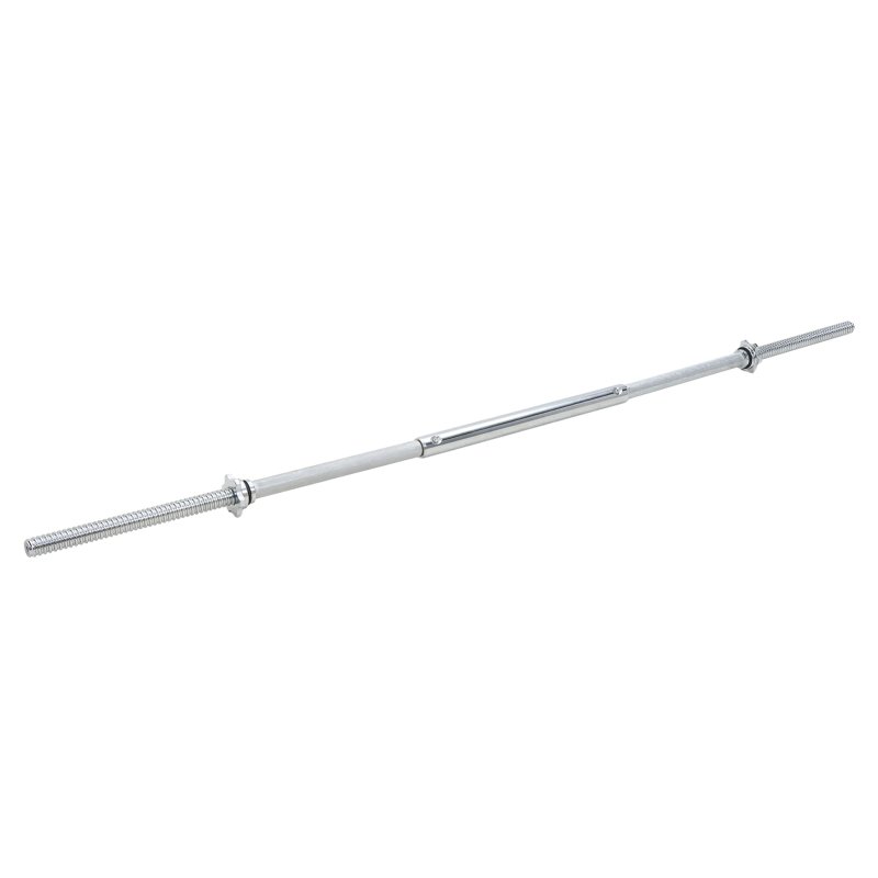 3-Piece Detachable Barbell Bar with Spring Clips