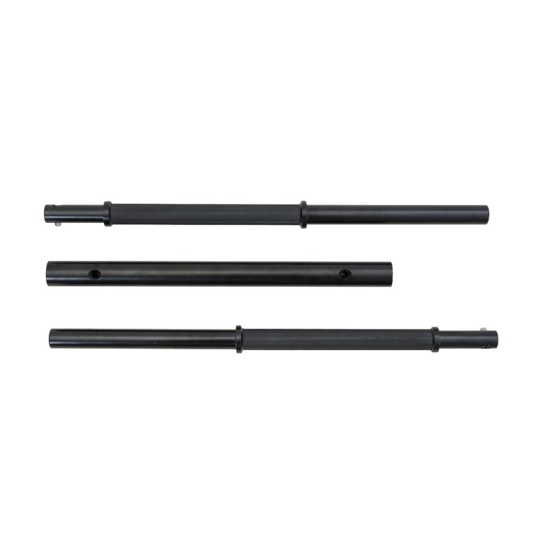 3-Piece Detachable Barbell Bar with Spring Clips