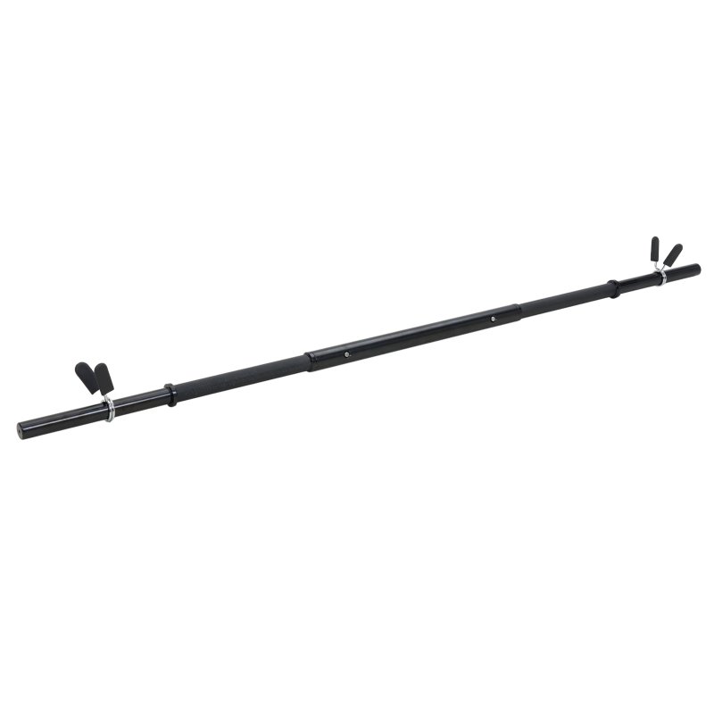 3-Piece Detachable Barbell Bar with Spring Clips